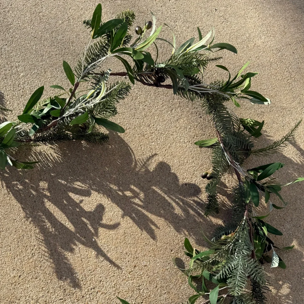 Frontgate Olive Garland - 6 ft - NWT